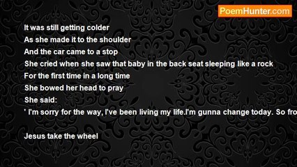 Christina Conseco - Jesus, Take The Wheel