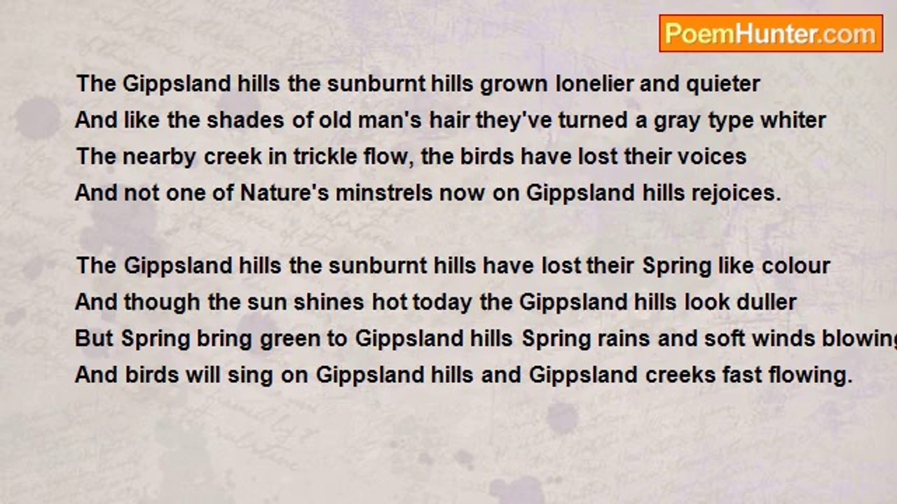 Francis Duggan - The Gippsland Hills