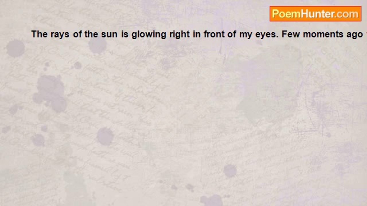 Rohit Sapra - Rays of the Sun