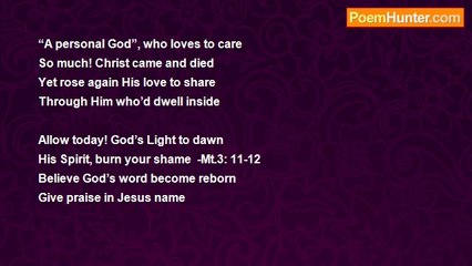 Michael P. Johnson - HE’S NOT QUITE FINISHED