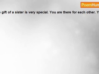 Susie Sunshine - The gift of a sister