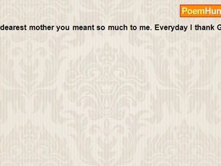 Susie Sunshine - My Drearest Mother