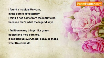 Imesha Edirisinghe - A magical Unicorn