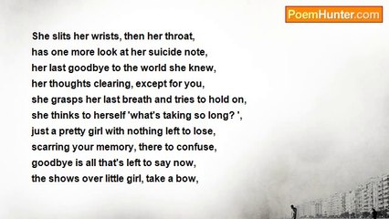 Krista Thomas - Suicide