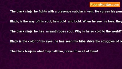 Junius Barnes - The Black Ninja