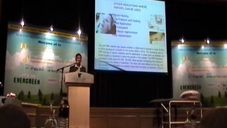 Platelet Rich Plasma PRP Lecture Part 3 by dr leroy Rebello at SAAARMM Malaysia