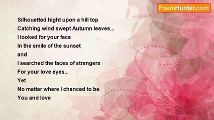 Dorothy (Alves) Holmes - Searching (I looked for you at the end of the rainbow)