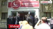 Kılıçdaroğlu Saadet Partisi'nde