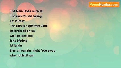 Guenael Oristel - Let It Rain