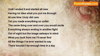 chelsi lewellyn - Things I Must Say