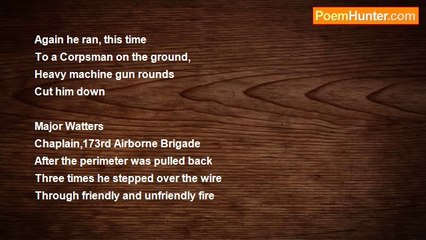 T.D. Euwaite - Chaplains on a Wall