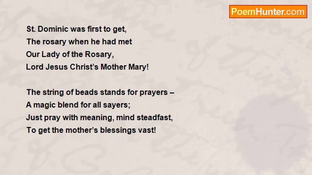 Dr John Celes - The Marian Holy Rosary