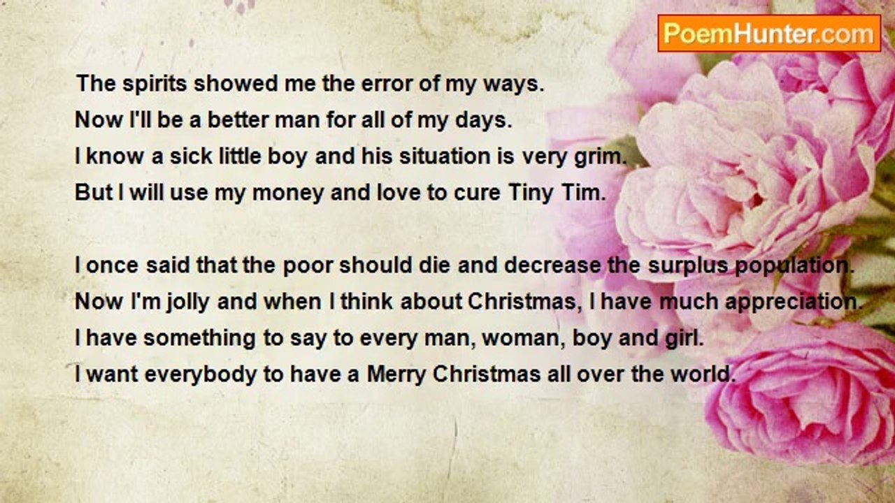 Randy Johnson - Ebenezer Scrooge