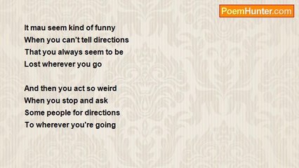 Jerry Abrahamson - Not Knowing Directions