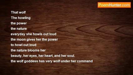 mack thomas - 'Wolf Goddess'