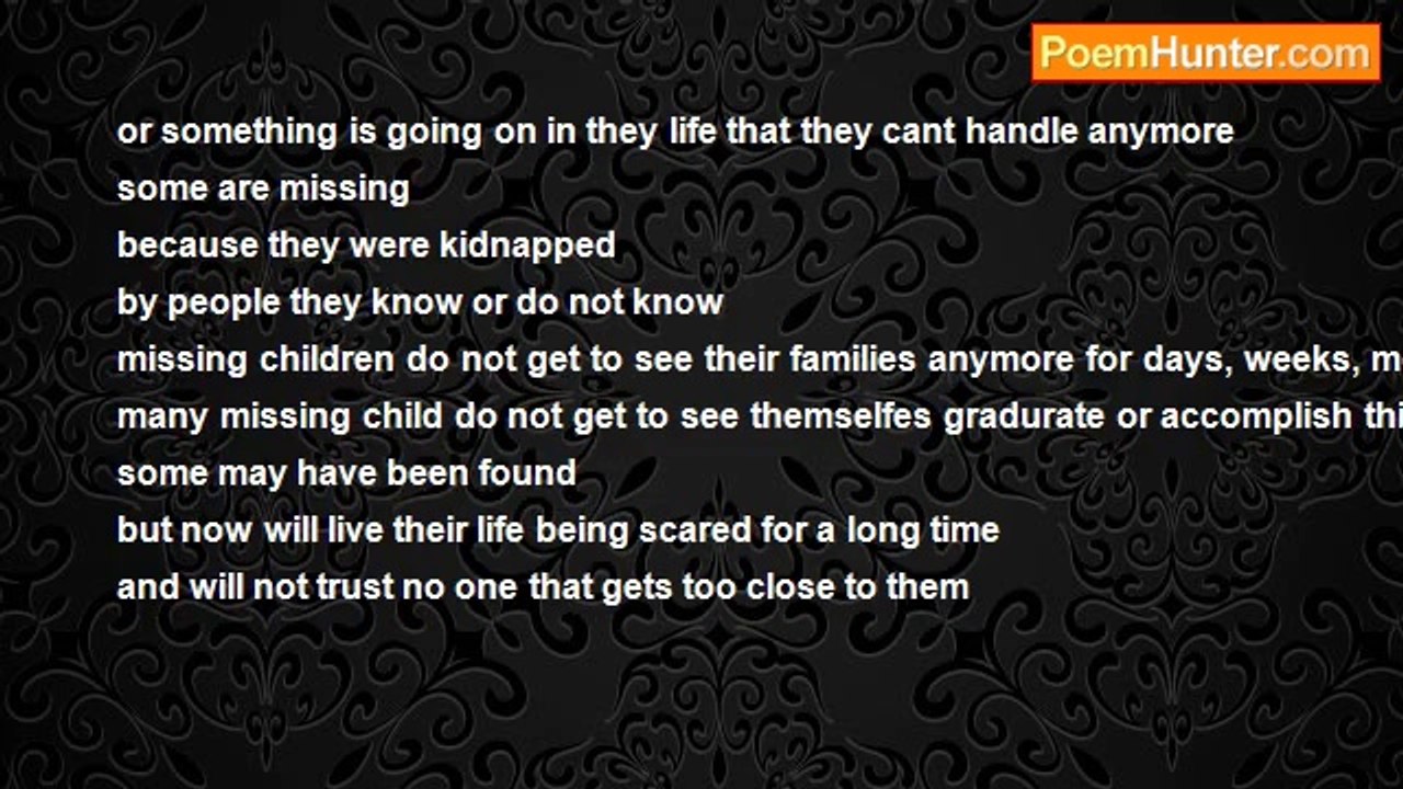 Arie Mack - Missing Children