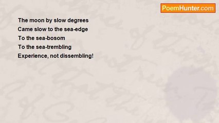 Emmanuel George Cefai - The moon by slow degrees