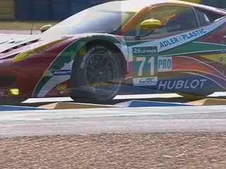 24 Heures du Mans 2014: le warm-up en super slowmotion