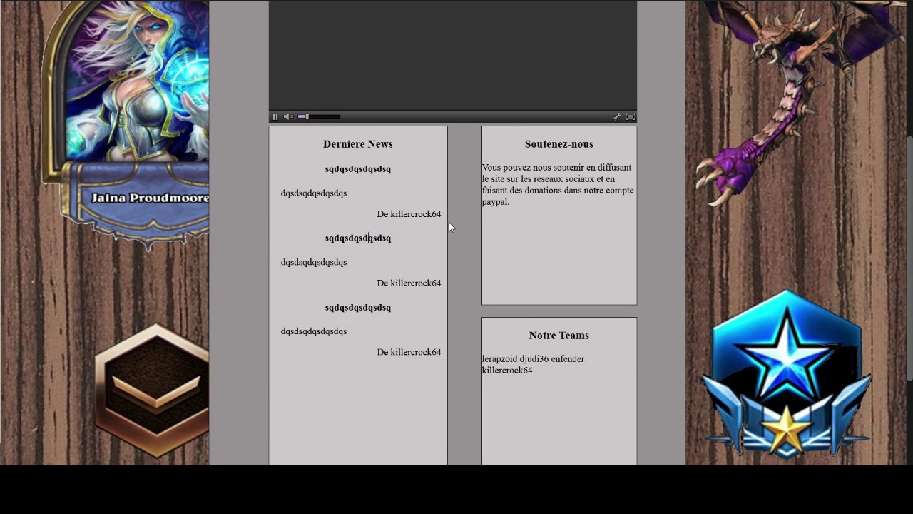 Presentation de la WebTV