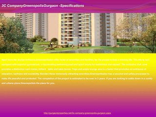 3C Company Greenopolis Gurgaon