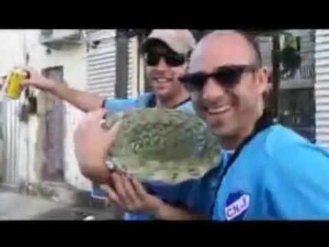 MUNDIAL 2014: Hinchas uruguayos llegan a Fortaleza.