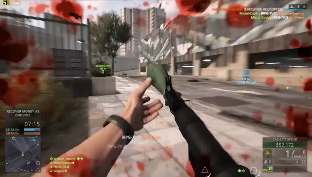 Battlefield Hardline RPG kill