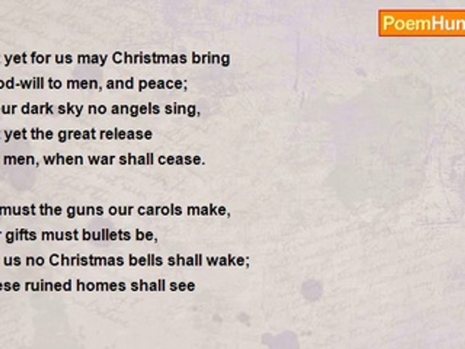 Cyril Winterbotham - A Christmas Prayer (from the trenches)