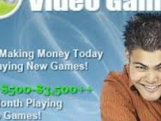 Method about how easily earn money by playing video games
