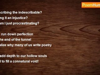 Michael Fischer - Why I Write Poetry?