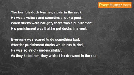 dotty ducks - The horrible duck teacher
