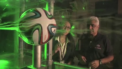 Ames Research Center Tests World Cup Soccer Ball - Made in Pakistan