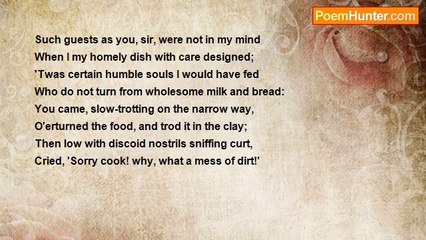 George MacDonald - To A Certain Critic