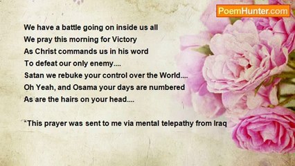 Ted Sheridan - A War And Victory In Christ's Name