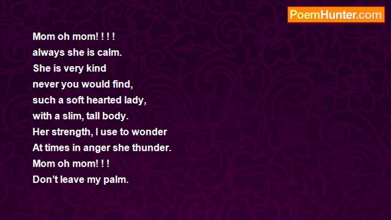 Dr.Moula Devi - Mom Oh Mom