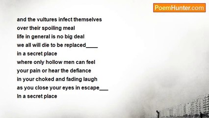 Ted Sheridan - Cockroaches Know The Best Hiding Places