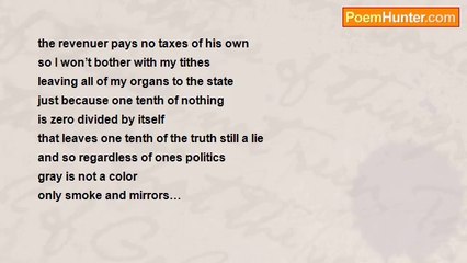 Ted Sheridan - a perverse logic based on bong hits