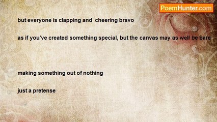 moments of sadness - pretense