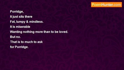 Gen Smith - Porridge