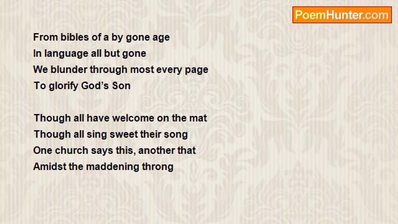 Michael P. Johnson - BE RID OF STUMBLING BLOCKS