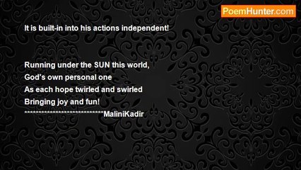 malini kadir - Life spreads the radiance