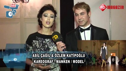 ALZAYMER DERNEĞİ ADINA ÜNLÜ KAREOGRAF ASİL ÇAĞIL & ÜNLÜ MANKEN ÖZLEM KATİPOĞLU