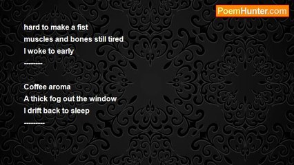 Josh Brabender - Morning Haikus (in progress)