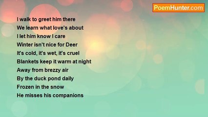 O.S. Brooks - Deer in the park(homeless and insane)