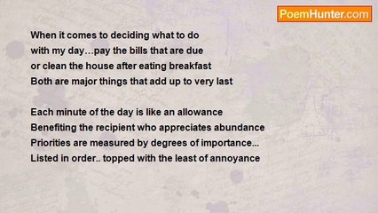 Theresa Ann Moore - Priorities