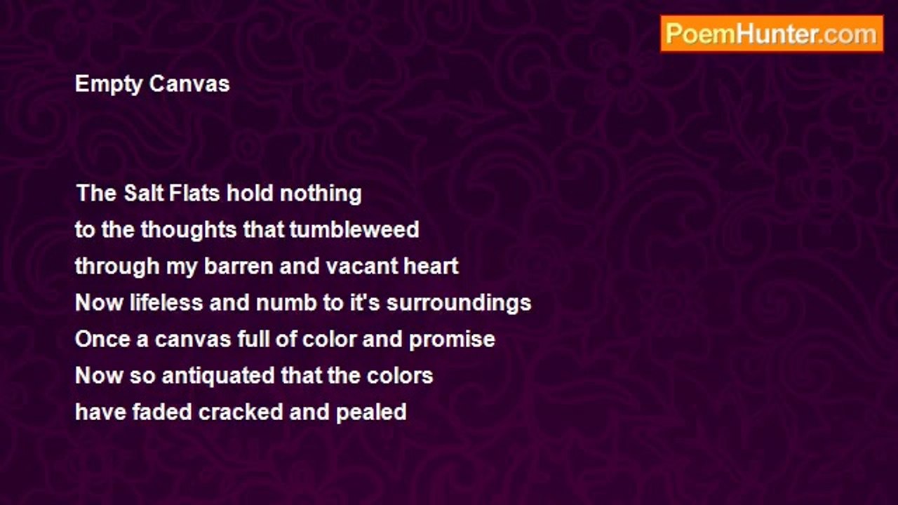 JoJo Bean - Empty Canvas