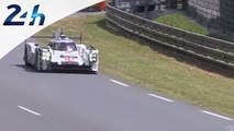 24 Heures du Mans 2014: problème pour la Porsche n°14 après 20 minutes de course