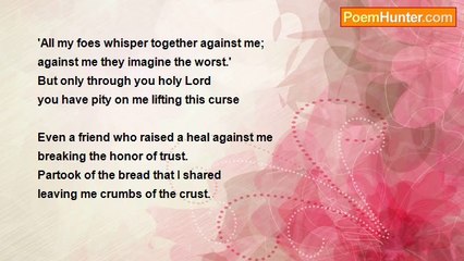 JoJo Bean - All My Foes Whisper (Proverbs 41)