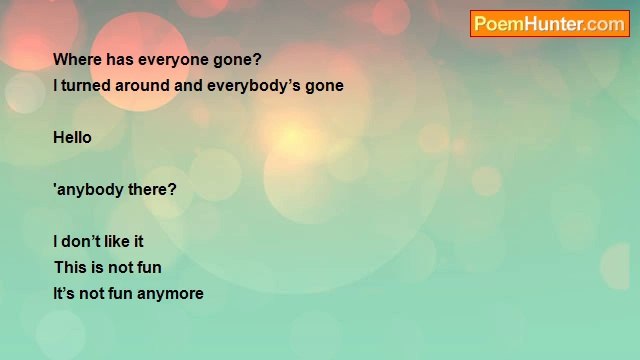 Sean Joyce - 'anybody there?