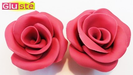 Astuce pour créer des roses en pâte à sucre sans moules (TUTORIEL)