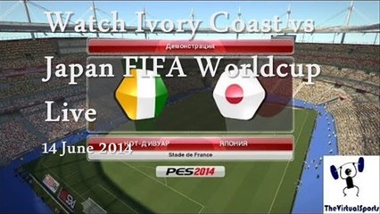 Watch Ivory Coast vs Japan FIFA Worldcup FULL HD Match